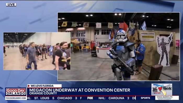 FOX 35 | Good Day Orlando at MegaCon 2023