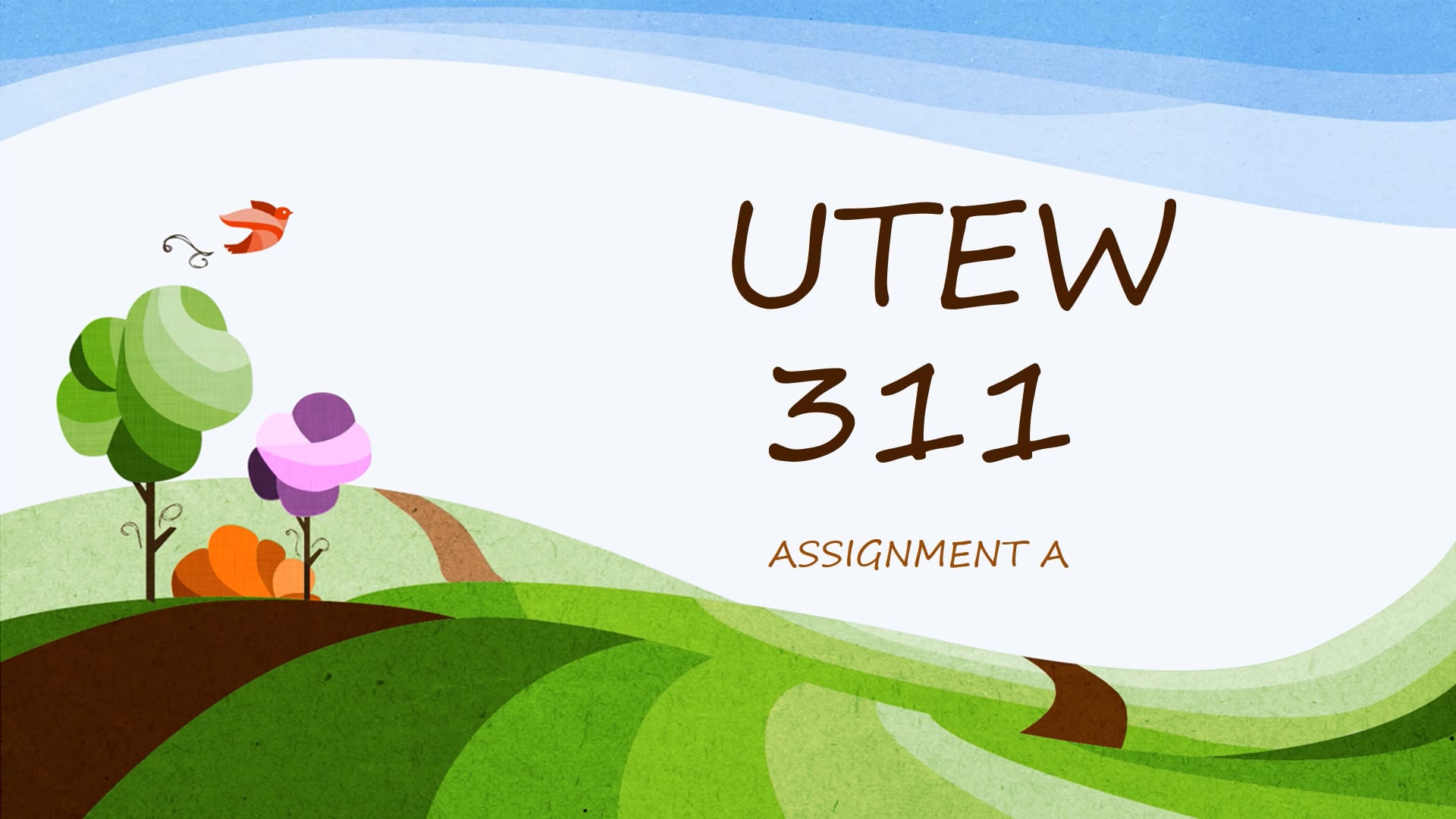 utew 311 group assignment compressed.mp4 | Videos & Movies on Vimeo