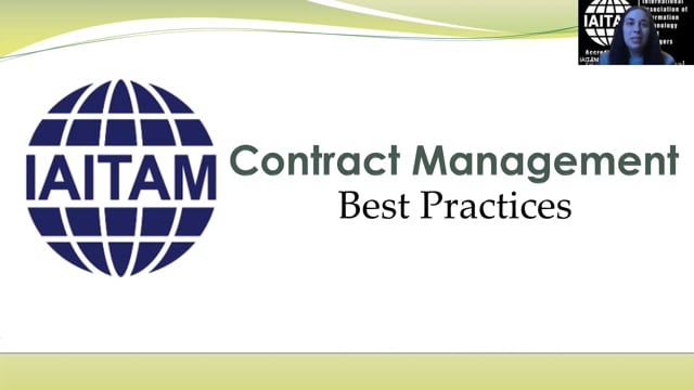 Contract Management Best Practices