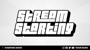 Cartoon Stream Overlay, a Templates & Theme by StreamSkins (Thumbnail 4 of 4)