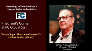 Friedland's Corner: The state of America's venture capital industry