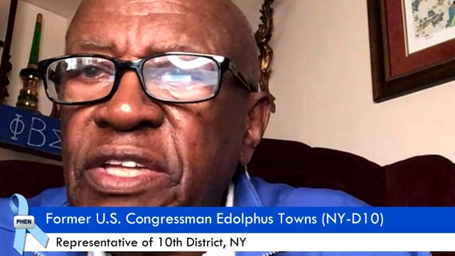 Former US Congressman Edolphus Towns