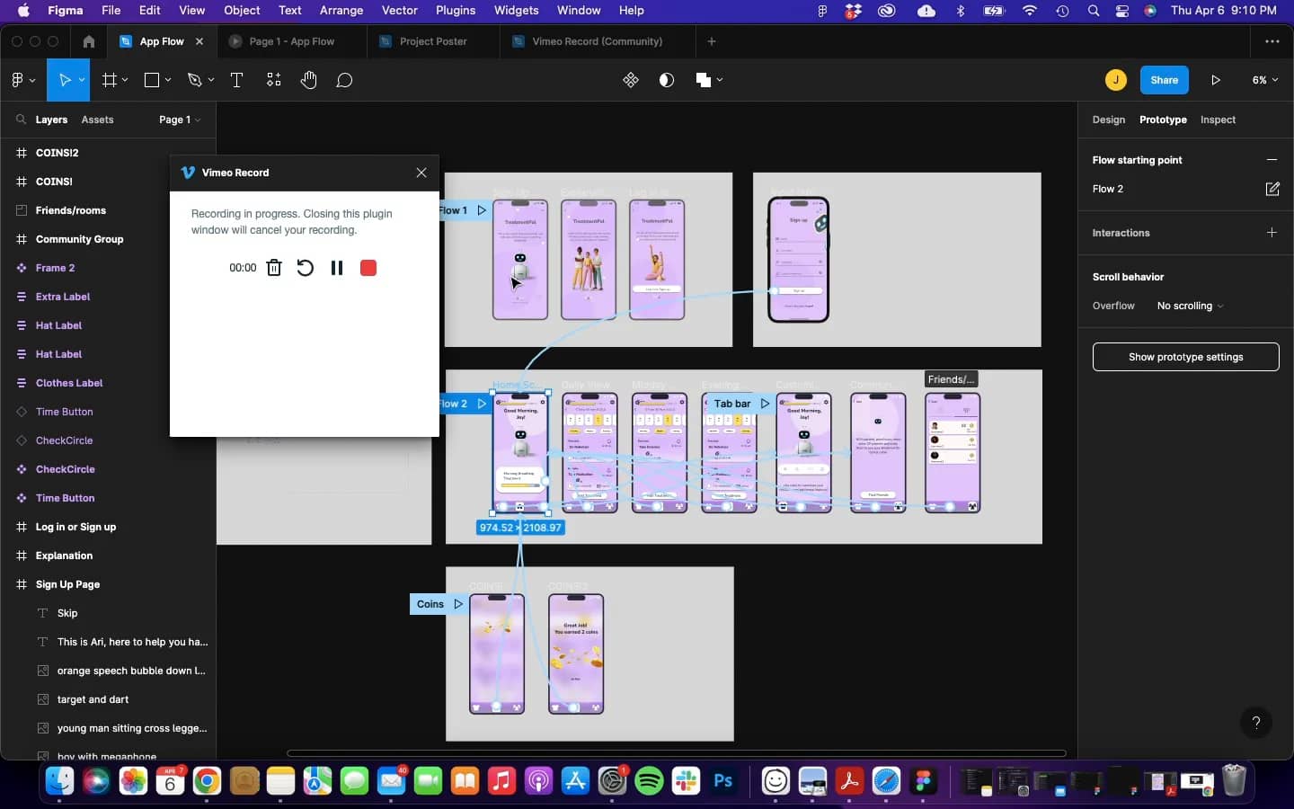 App Flow - 4/6/2023, 9:10:05 PM on Vimeo