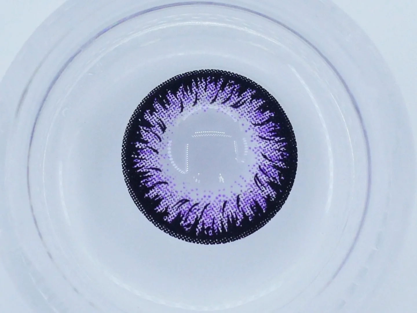 遠視用カラコン・ディスコダリバイオレット｜ラッキーアイコン