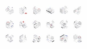Animated Database Icons, an Icon by Vectors Market (Thumbnail 6 of 6)