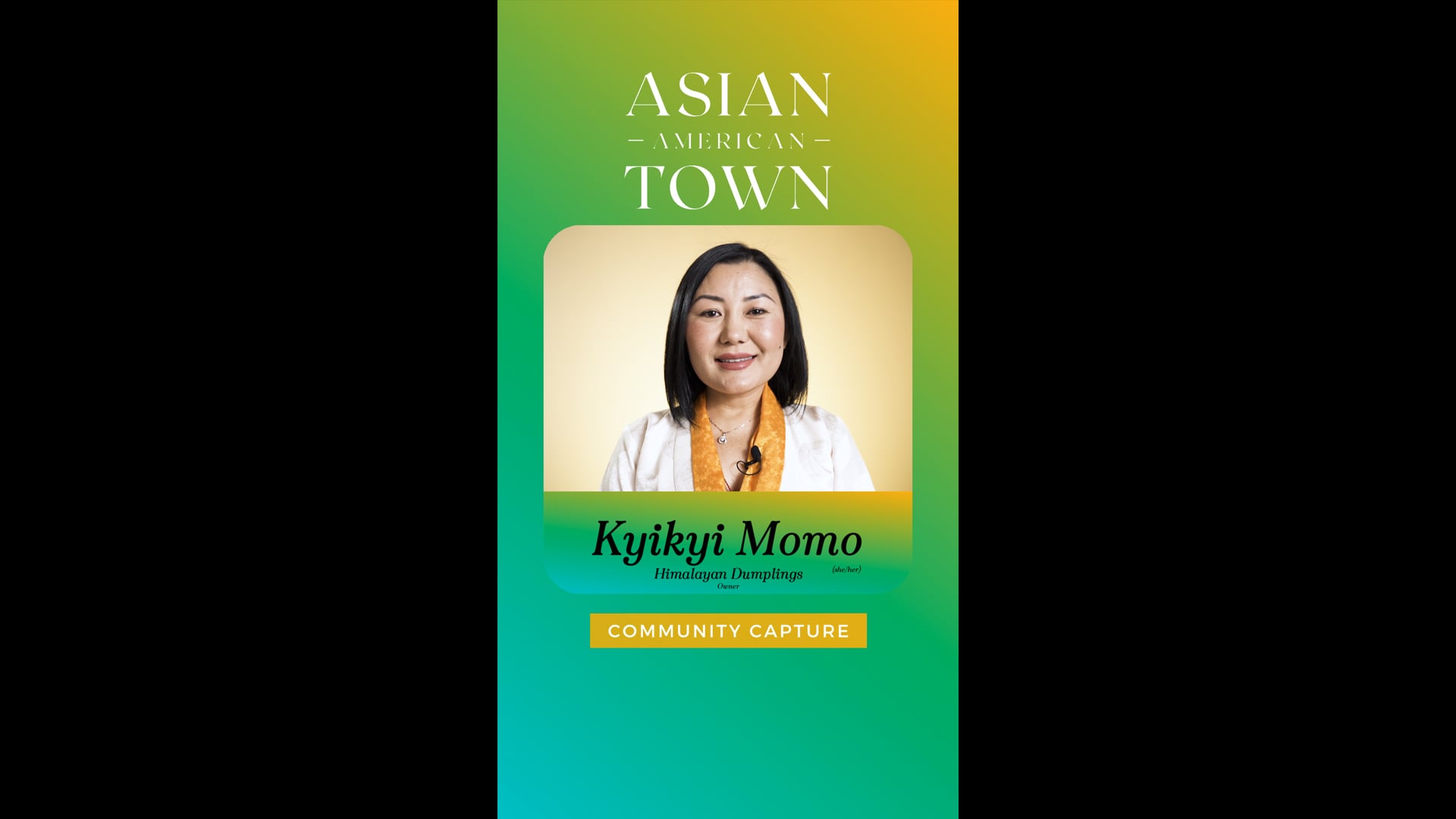 Asian American Town - Kyikyi Momo