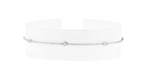 10 ct. t.w. Bezel-Set Diamond Bracelet in Sterling Silver