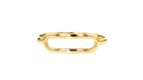 14kt Yellow Gold Open Geometric Ring