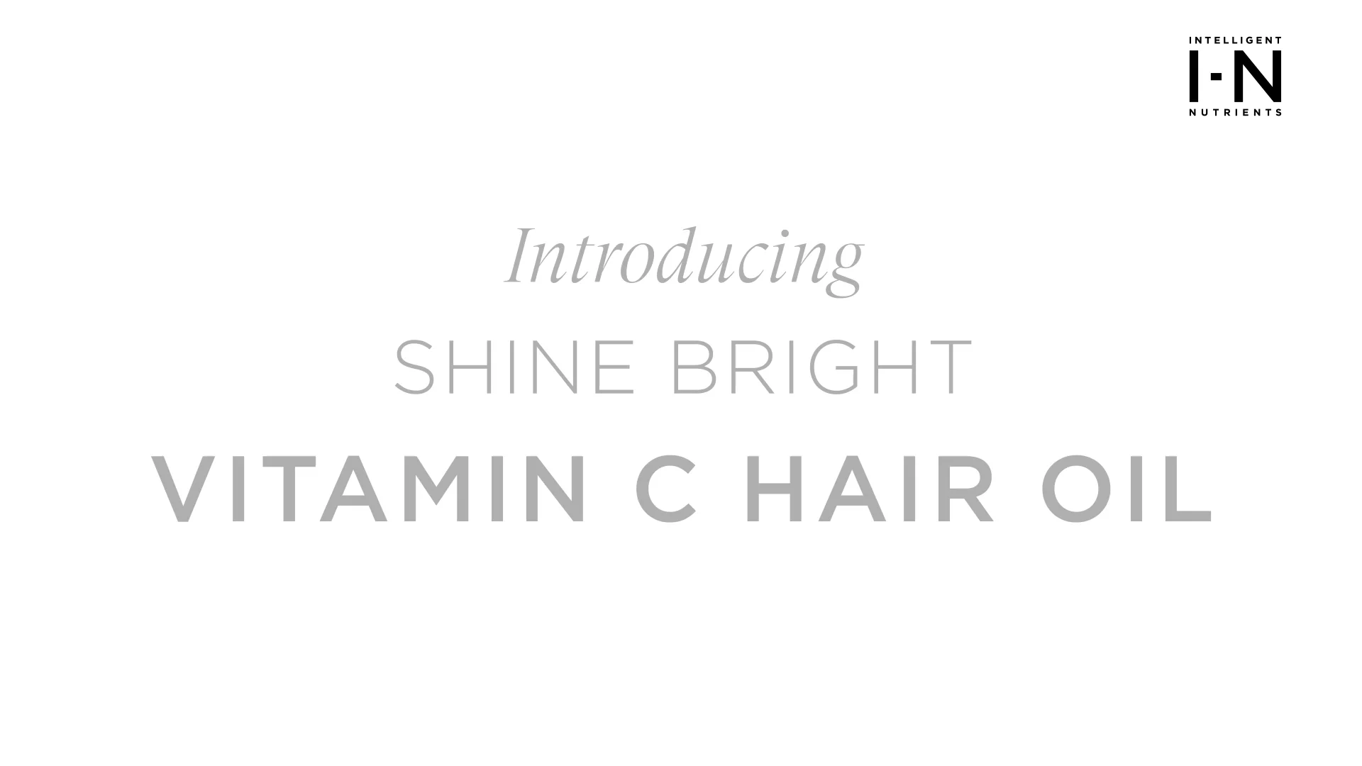 Shine Bright Vitamin C Hair Oil on Vimeo