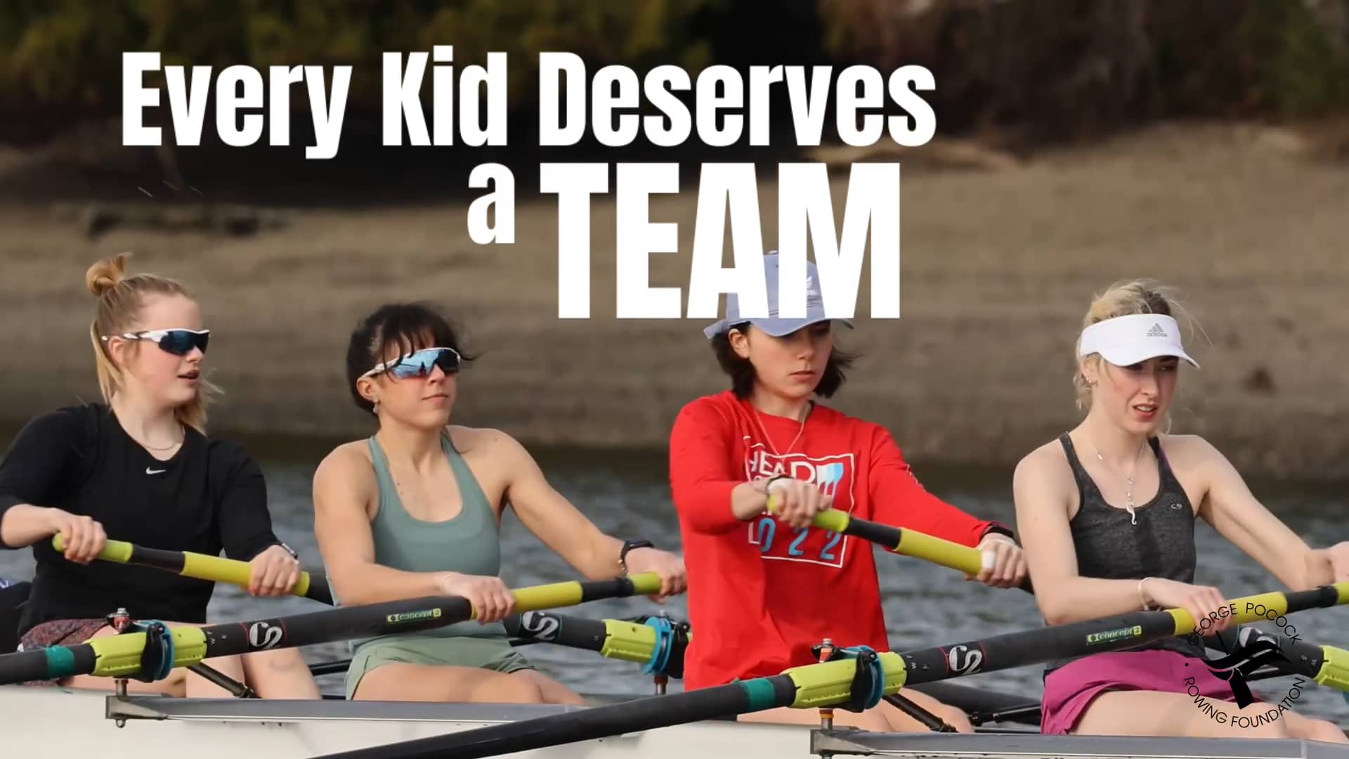 The george pocock rowing foundation every kid deserves a team on vimeo