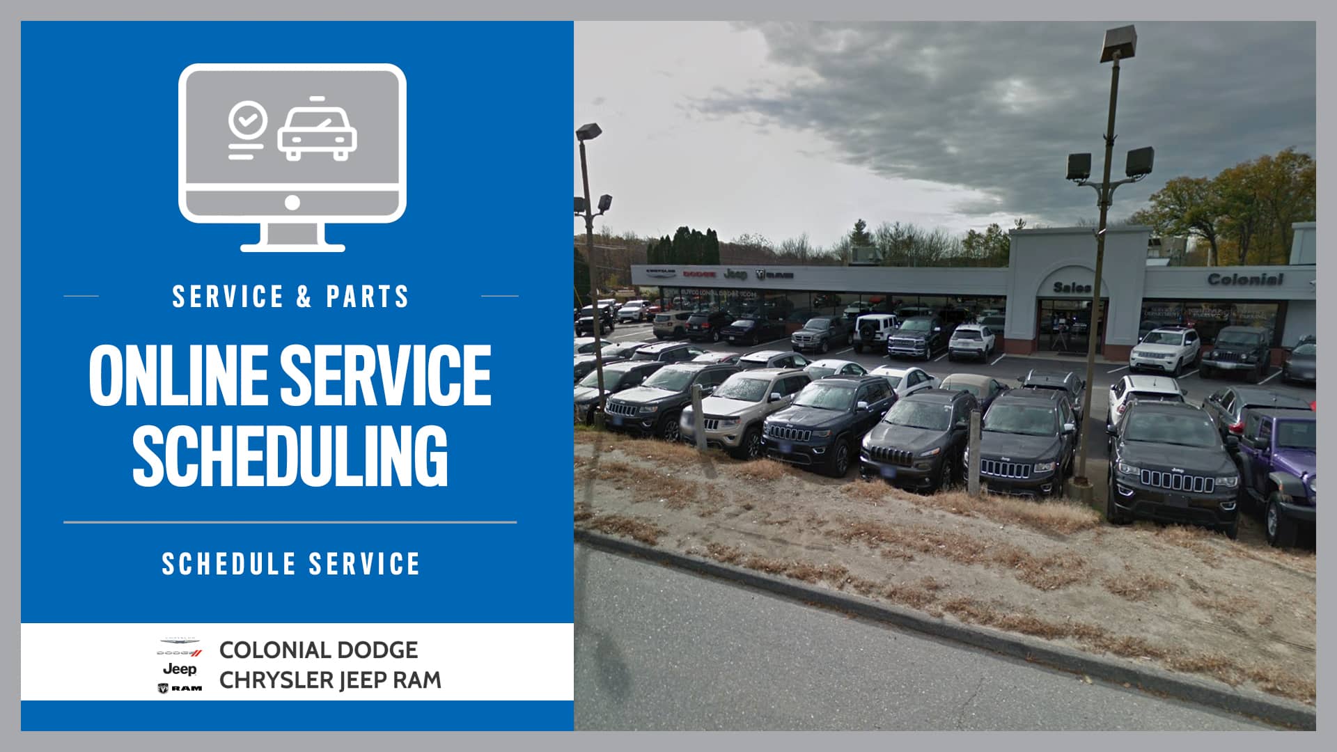 CDJR Online Scheduling Hudson, MA // Colonial CDJR Service on Vimeo