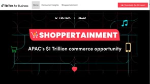 TikTok For Business | TikTok Shoppertainment | Website