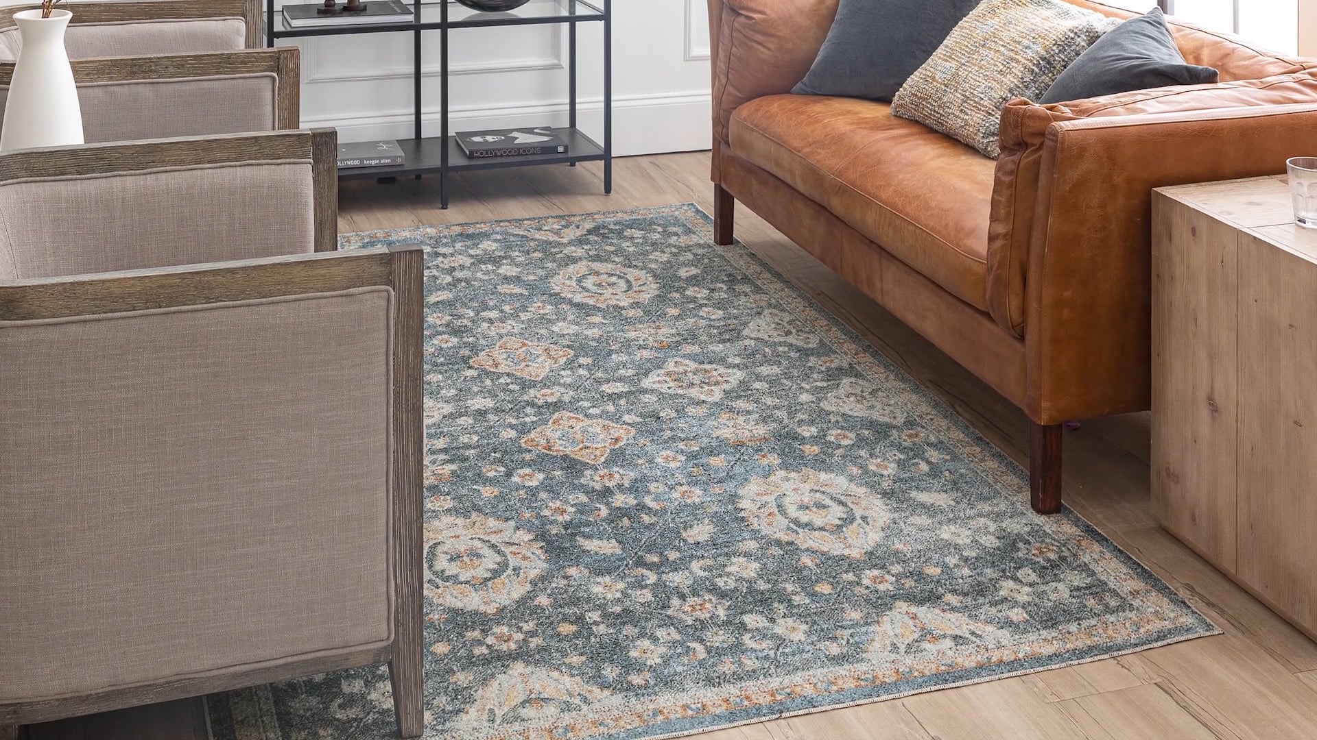 Mohawk Home Loki Anthracite Area Rug, 2'x2'11