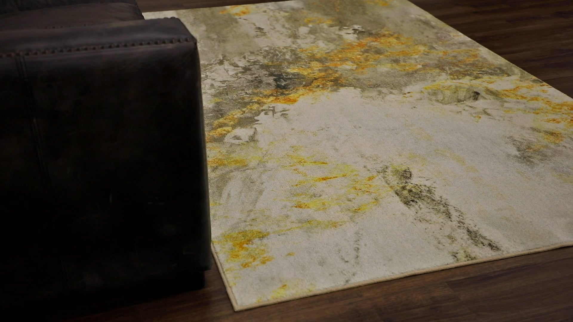 Mohawk Prismatic Gold Vein Grey, 5'x8' Contemporary Area Rugs by