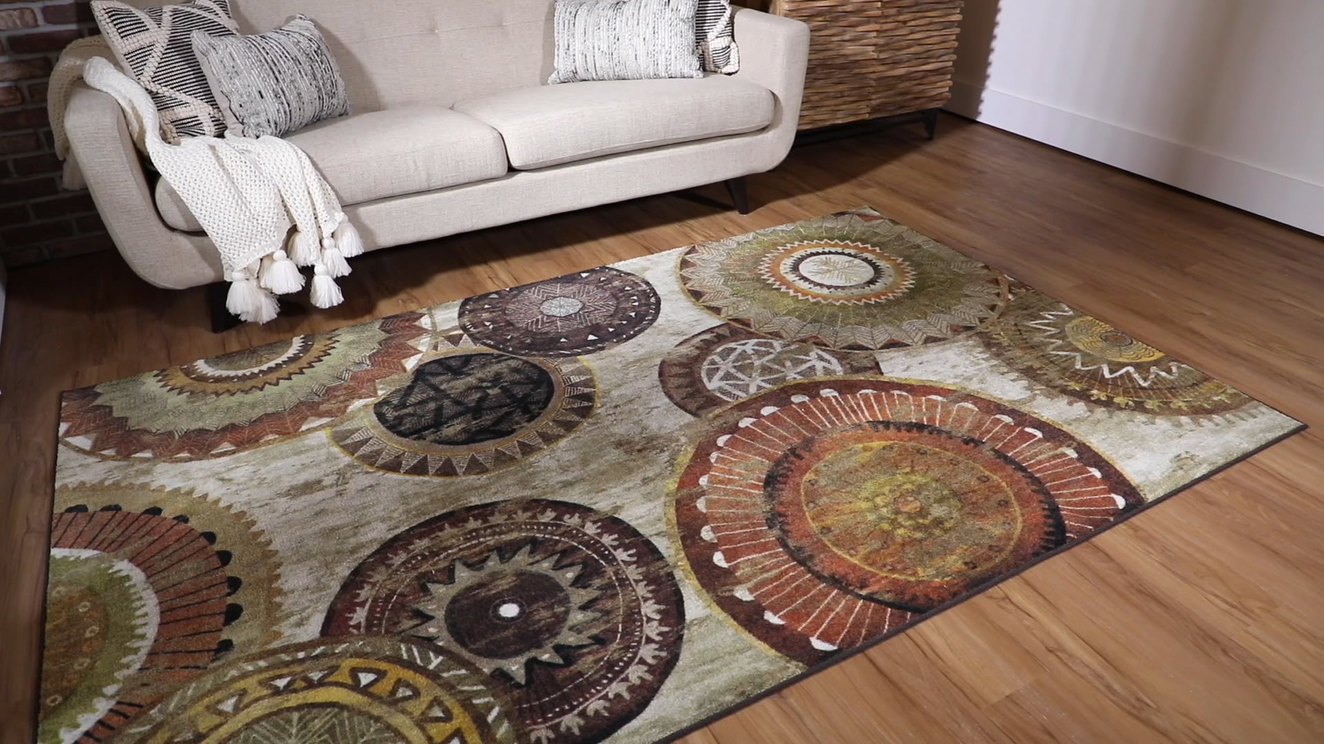 Mohawk Home Brown Armindale Rug, 6'x9' - Contemporary - Area Rugs - by ...