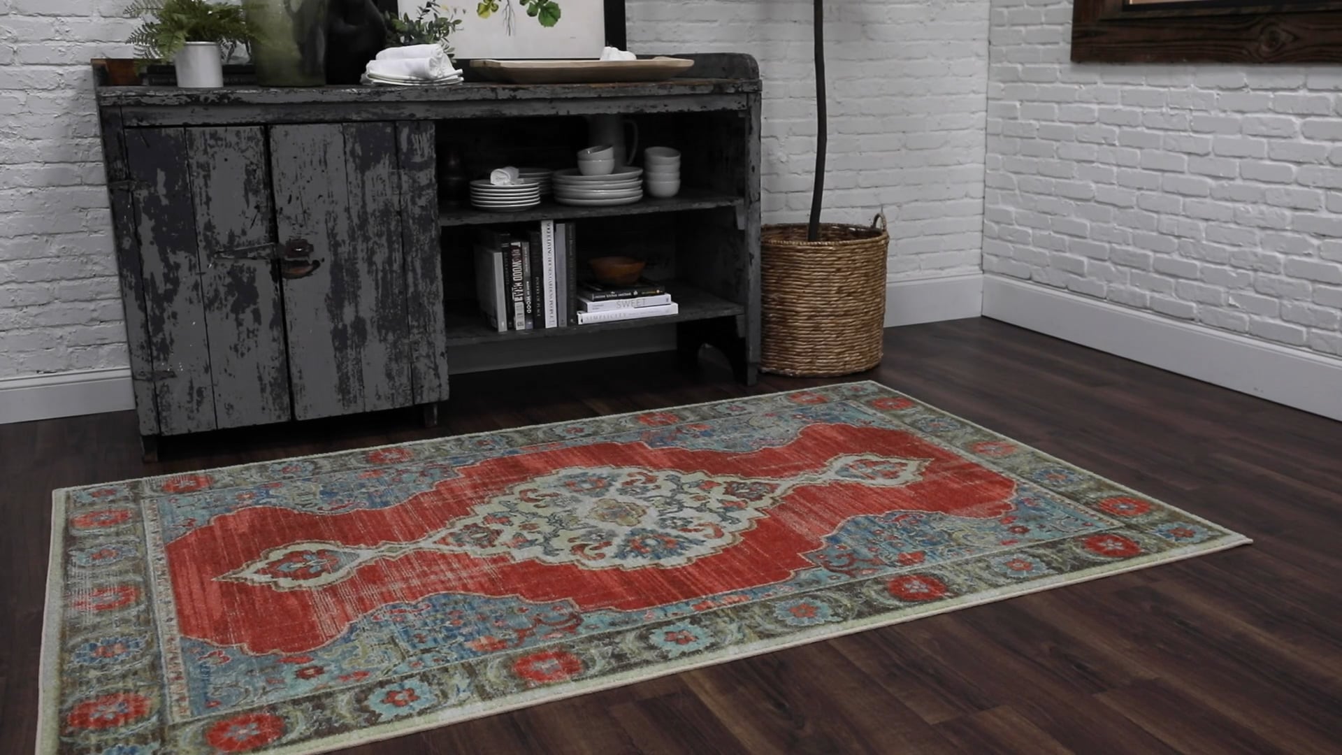 Mohawk Home Mismere Red Ornamental, 2' X 3', 5' X 8' - Traditional ...