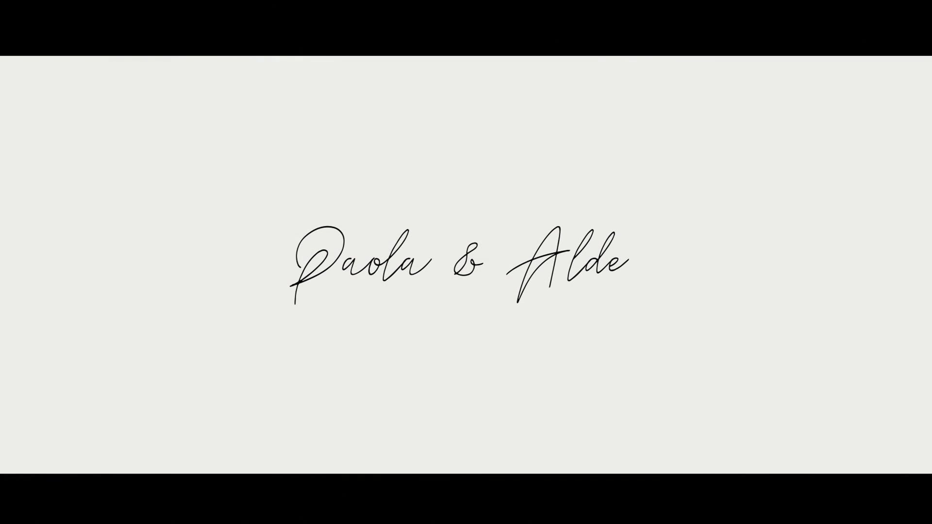 ALDE Y PAOLA CORTO