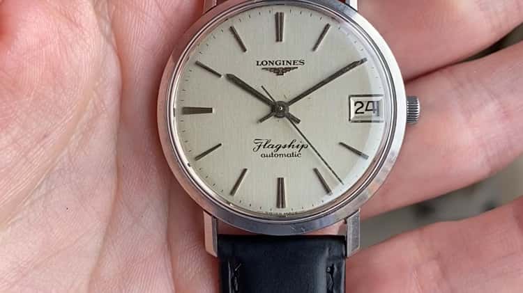 Fully Serviced Steel 1967 Longines Flagship Automatic 3120 Ref on