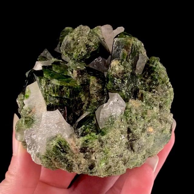 Diopside (chromium-bearing) (RARE Locality!)