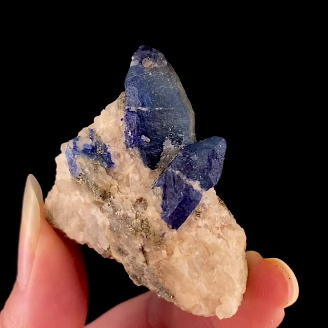 Afghanite (fine crystals)