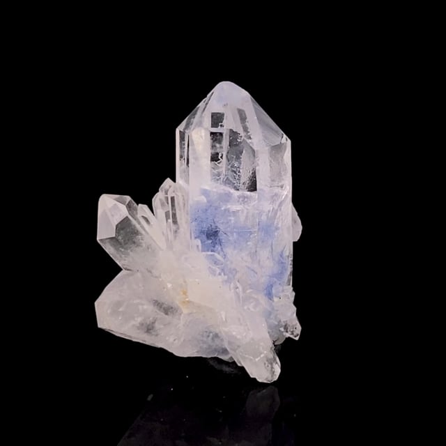 Quartz included with Dumortierite (rare and fine quality)