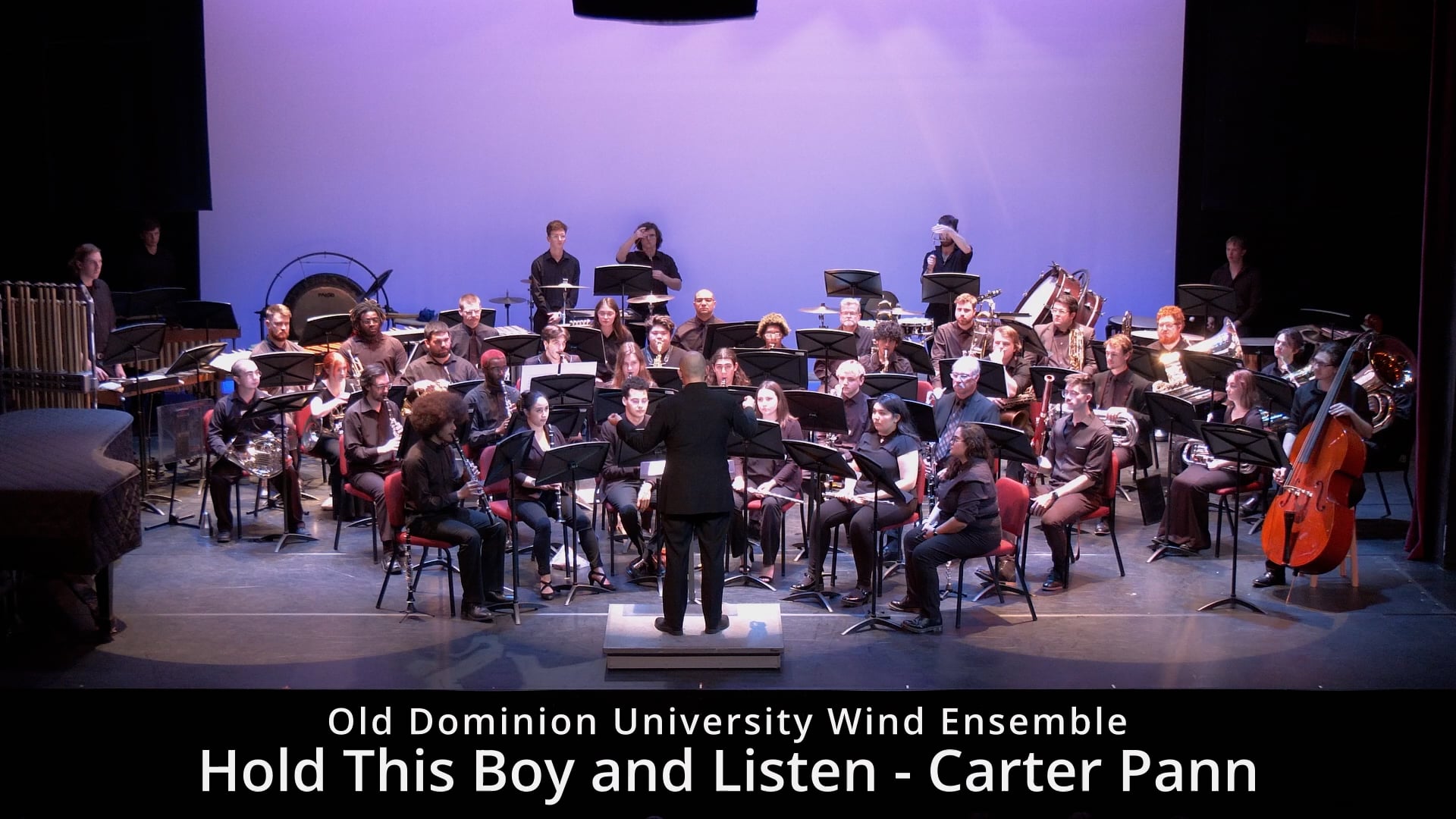 ODU Wind Ensemble Hold This Boy and Listen.mov on Vimeo