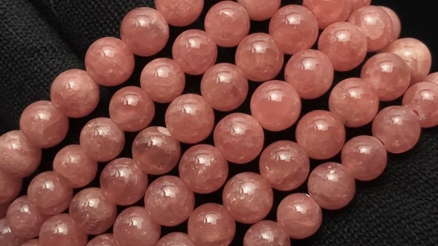  インカローズ ブレスレット 6mm IncaRose Bracelet ロードクロサイト ブレス 菱マンガン鉱 Rhodochrosite メンズ レディース 一点物 メール便可 [M便 10] 111-27431