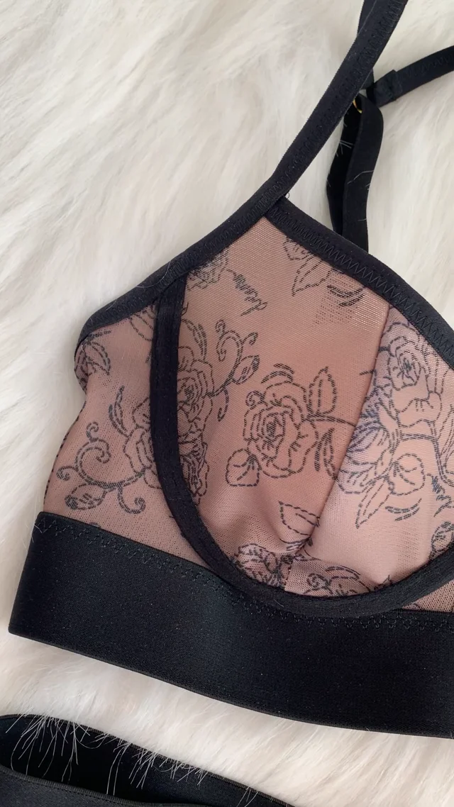 Maris Bralette Sewing Pattern with Front Closure by Madalynne