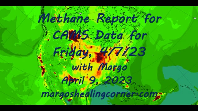 Methane Report for CAMS Data for Fri., 4/7/23 on Vimeo
