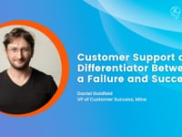Customer Support as a Differentiator Between a Failure and Success | Daniel Goldfeld