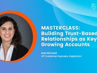 Masterclass: Building Trust-Based Relationships as Key to Growing Accounts | Gali Michaeli