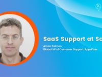SaaS Support at Scale | Arnon Talmon