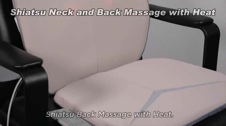 RENPHO Neck & Back Massage Cushion - S-Shaped - Black on Vimeo