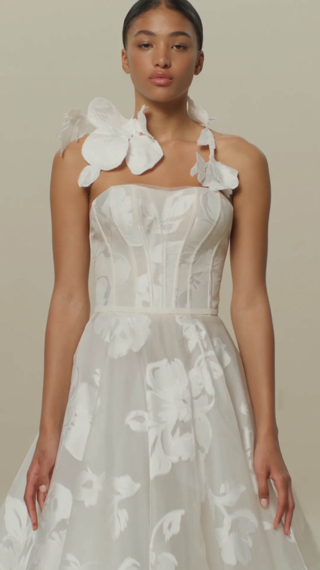 Malu Strapless Ball Gown - Mira Zwillinger