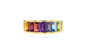 2.20 ct. t.w. Multi-Stone Ring in 14kt Yellow Gold