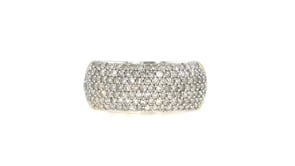 1.00 ct. t.w. Pave Diamond Ring in 14kt Yellow Gold