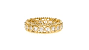 1.00 ct. t.w. Bezel-Set Diamond Eternity Ring in 14kt Yellow Gold