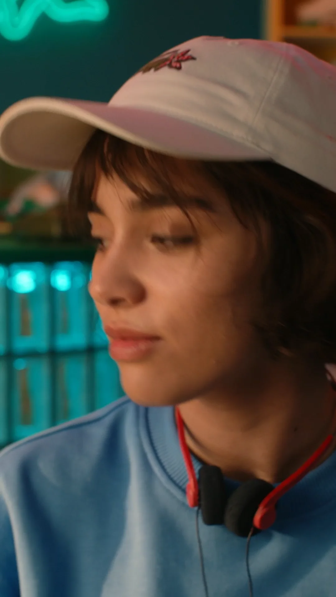 LACOSTE x NETFLIX◆ネットフリックスコラボ ONE POINT BALL CAP ネットフリックスとラコステがコラボ！「ストレンジャー