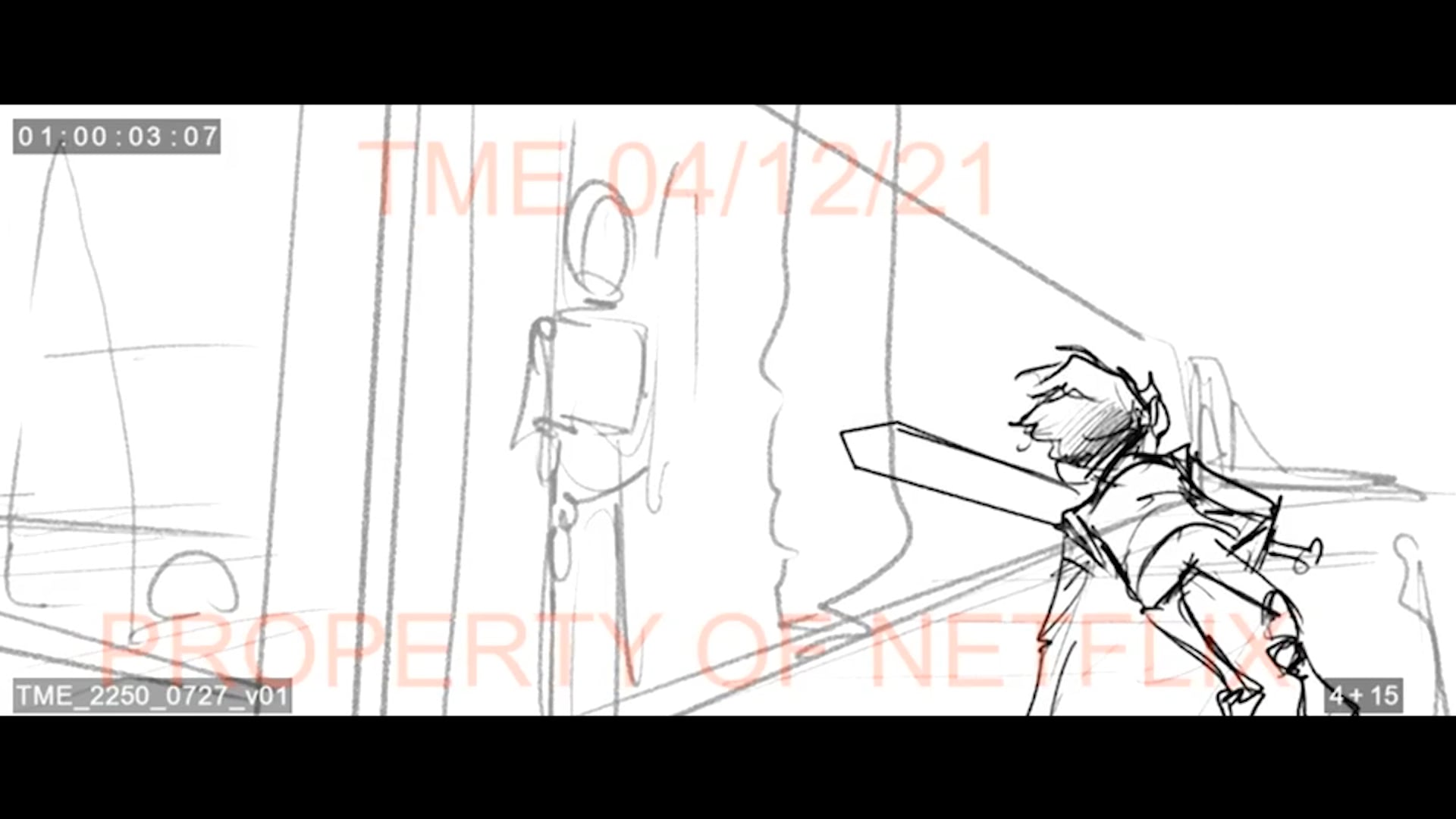 'The Magician's Elephant - Animatic - Chase - Keegan