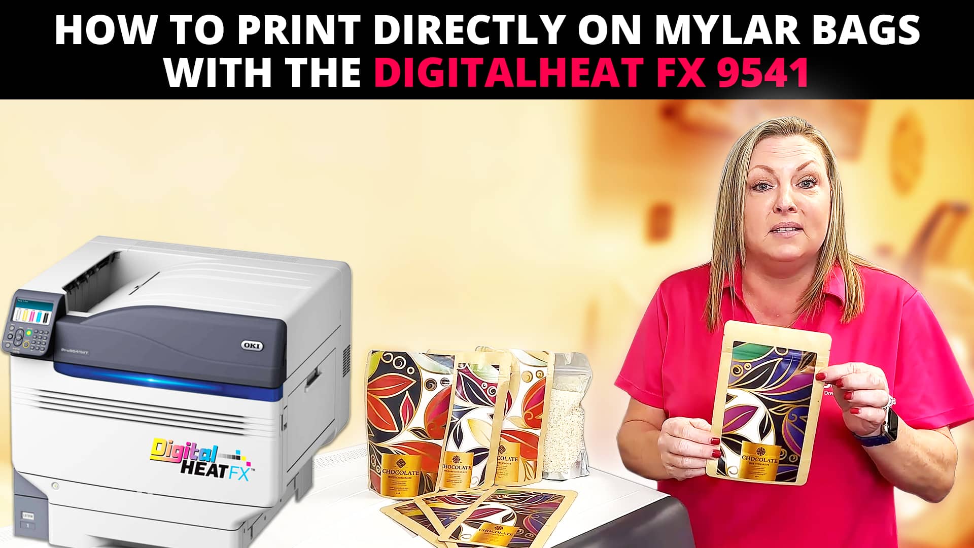 How To Print Directly on Mylar Bags with the DigitalHeat FX 9541 on Vimeo