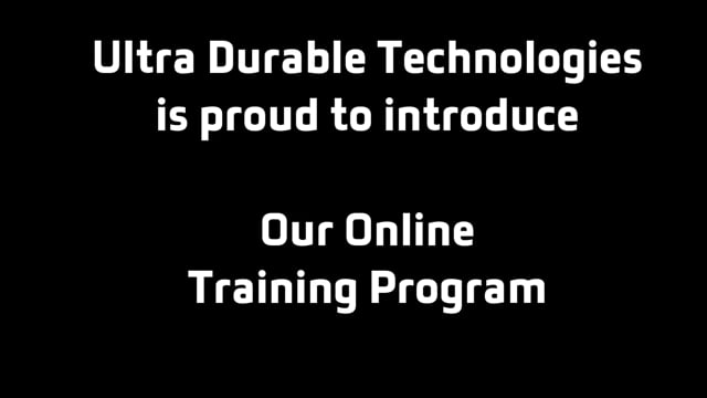 UDT Online Training Program