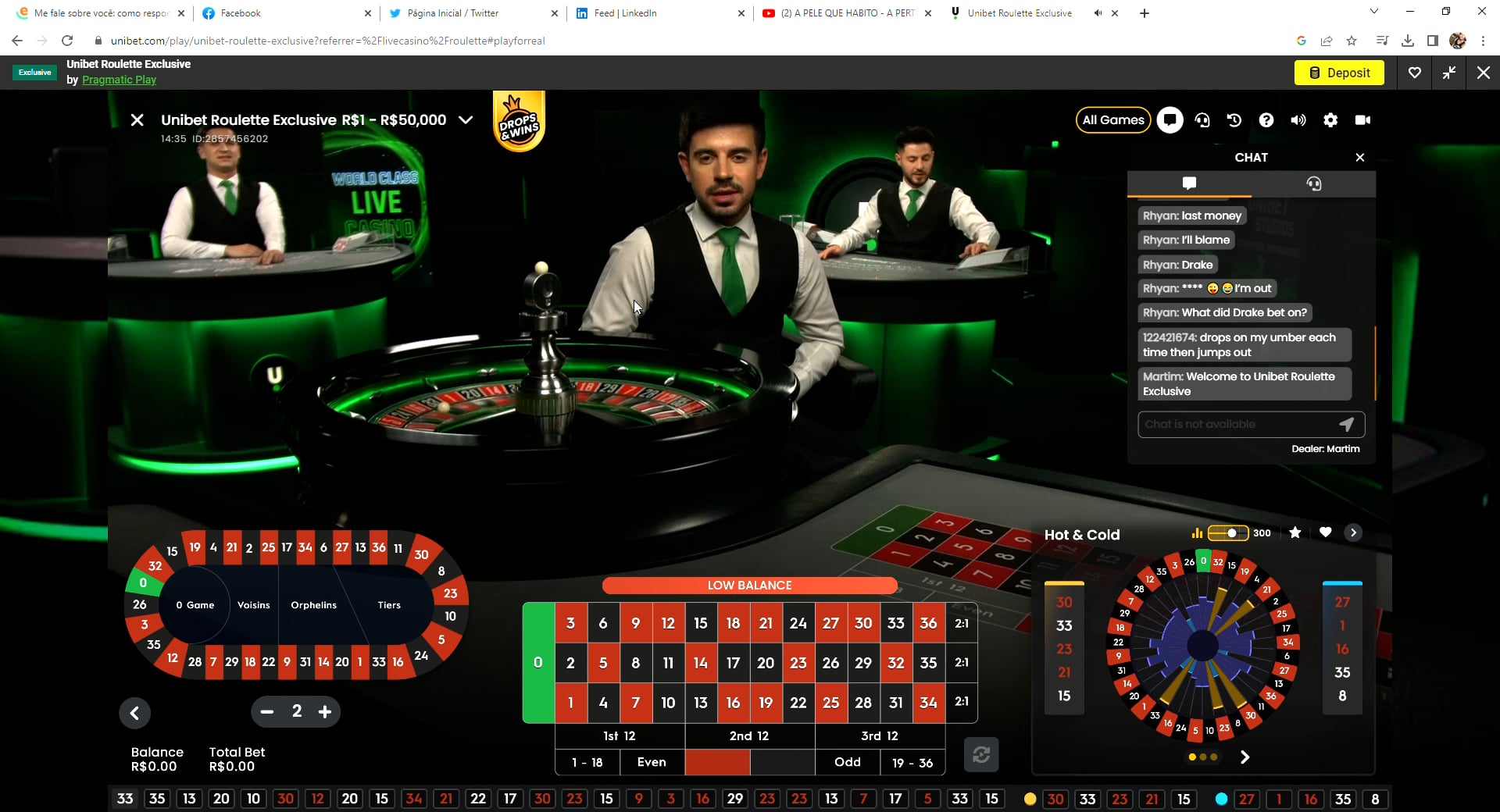 Unibet Roulette Exclusive Google Chrome 20230411 143516 on Vimeo