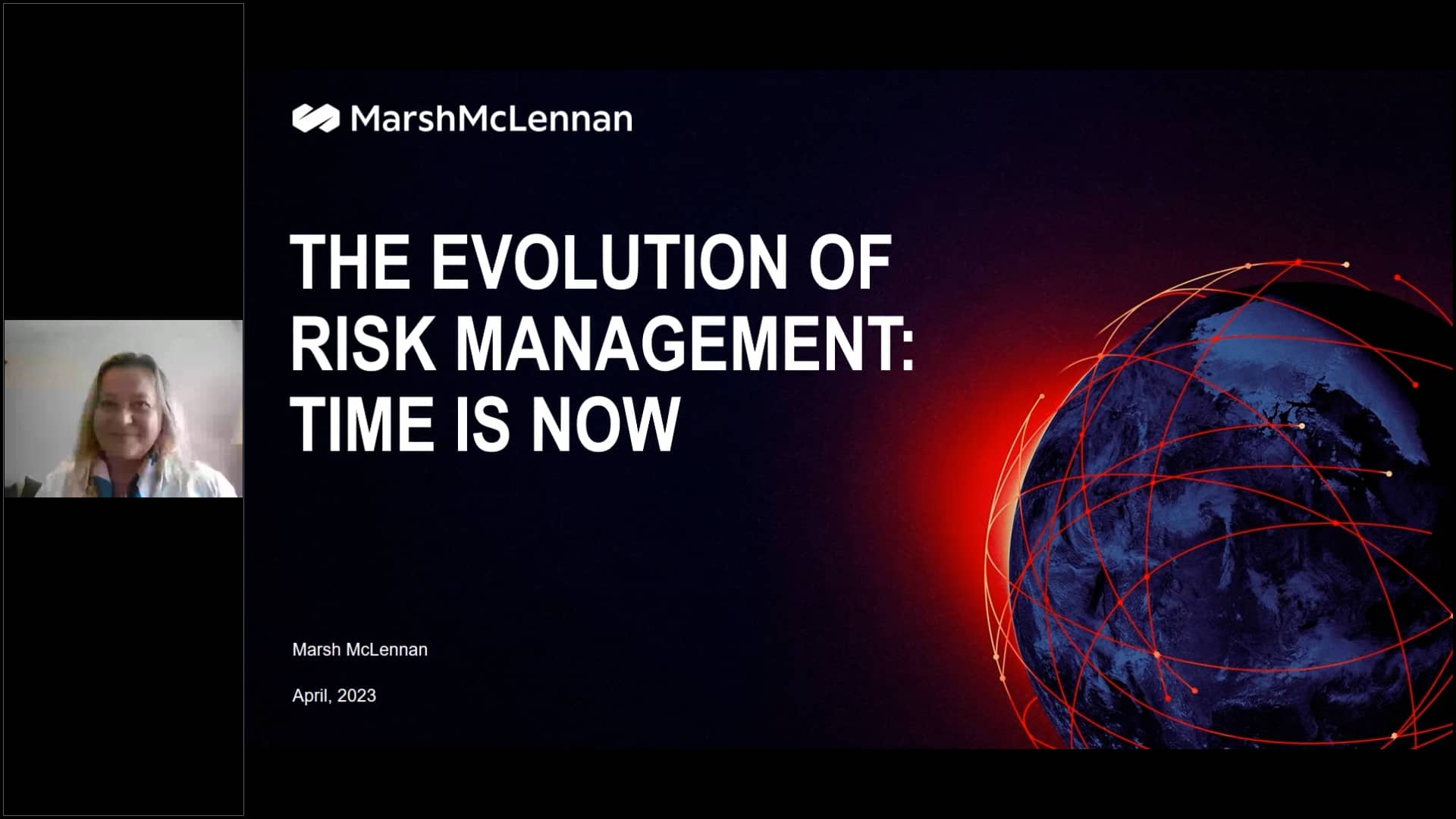 WEBINAR - Marsh - The Evolution of Risk Management - Time is Now on Vimeo