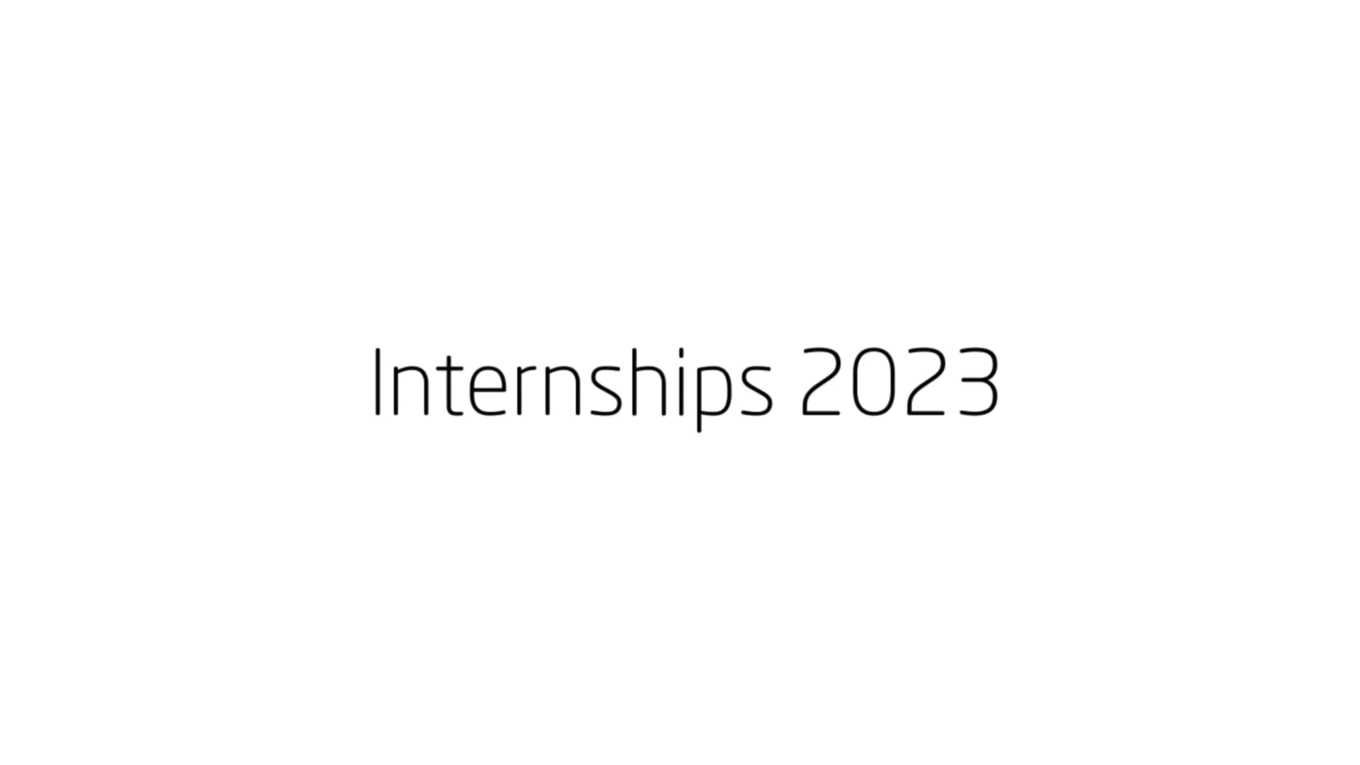 2023 Internships Highlight Reel on Vimeo