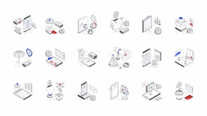 Animated Growth Icons, an Outline Icon by Vectors Market (Thumbnail 7 of 7)