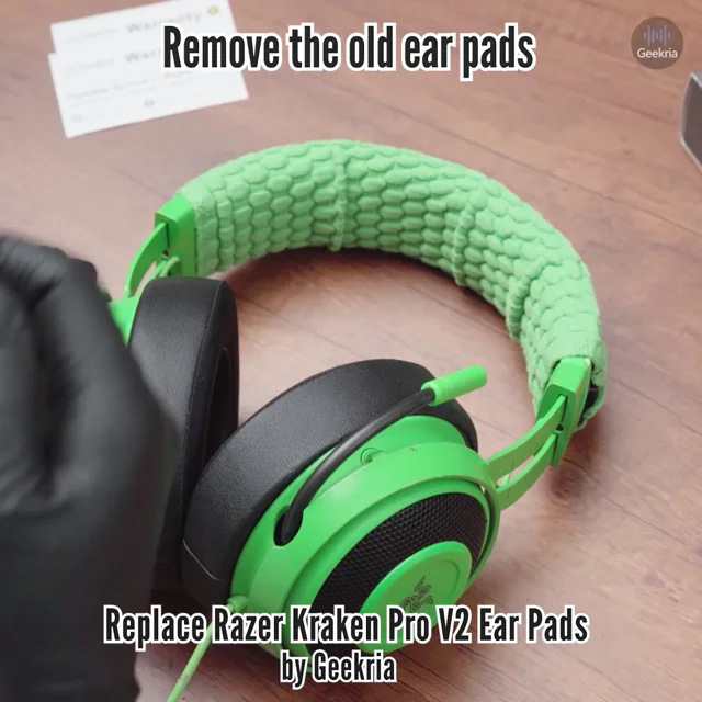 Replacement ear cushions discount for razer kraken headsets