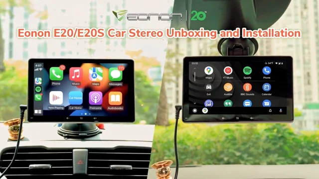 Linux 7 Inch Portable CarPlay & Android Auto Screen E20S