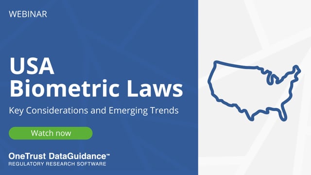 USA Biometric Laws: Key Considerations & Emerging Trends