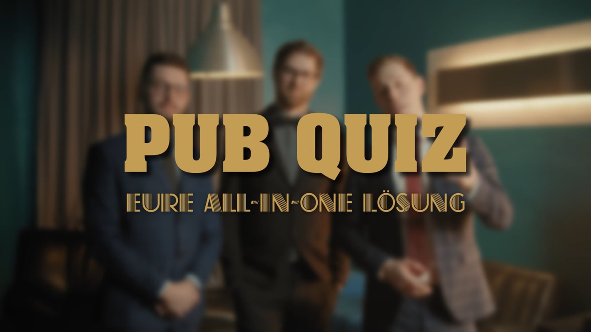 THE GREAT QUIZBIES - Erklärfilm "Pub-Quiz"