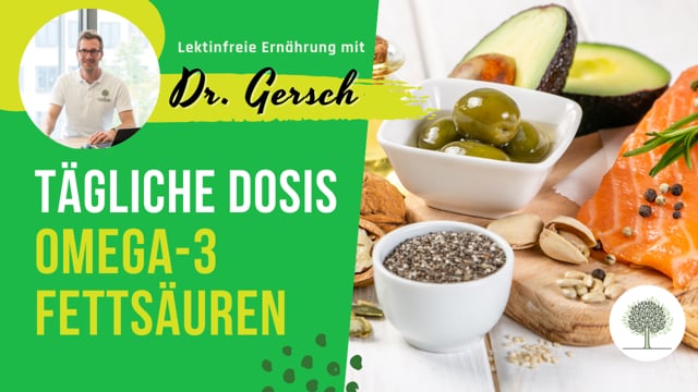 Wie viel Omega-3-Fettsäuren am Tag sind z.B mit Algenöl einzunehmen empfehlenswert?